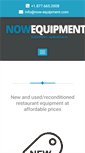 Mobile Screenshot of now-equipment.com