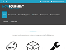 Tablet Screenshot of now-equipment.com